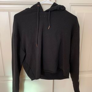 Women’s cropped VS pink hoodie